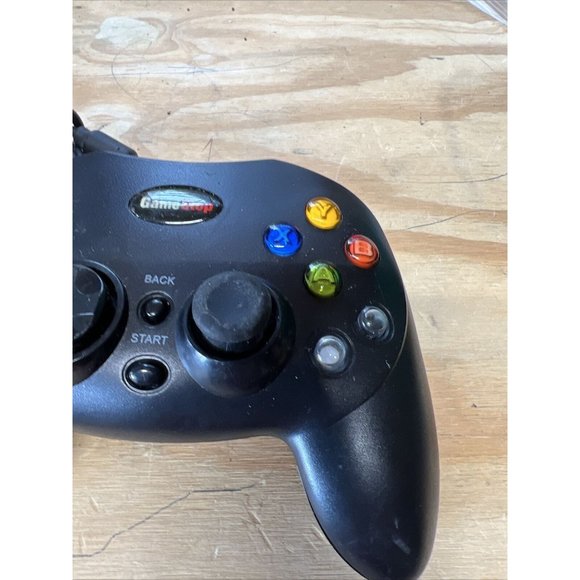 Gamestop Edition PDP BB-136 Wired Black Controller For Xbox Original - Picture 4 of 10